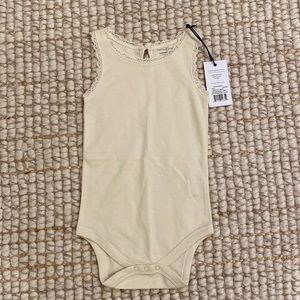 Colored Organics cream tank in 18-24 month